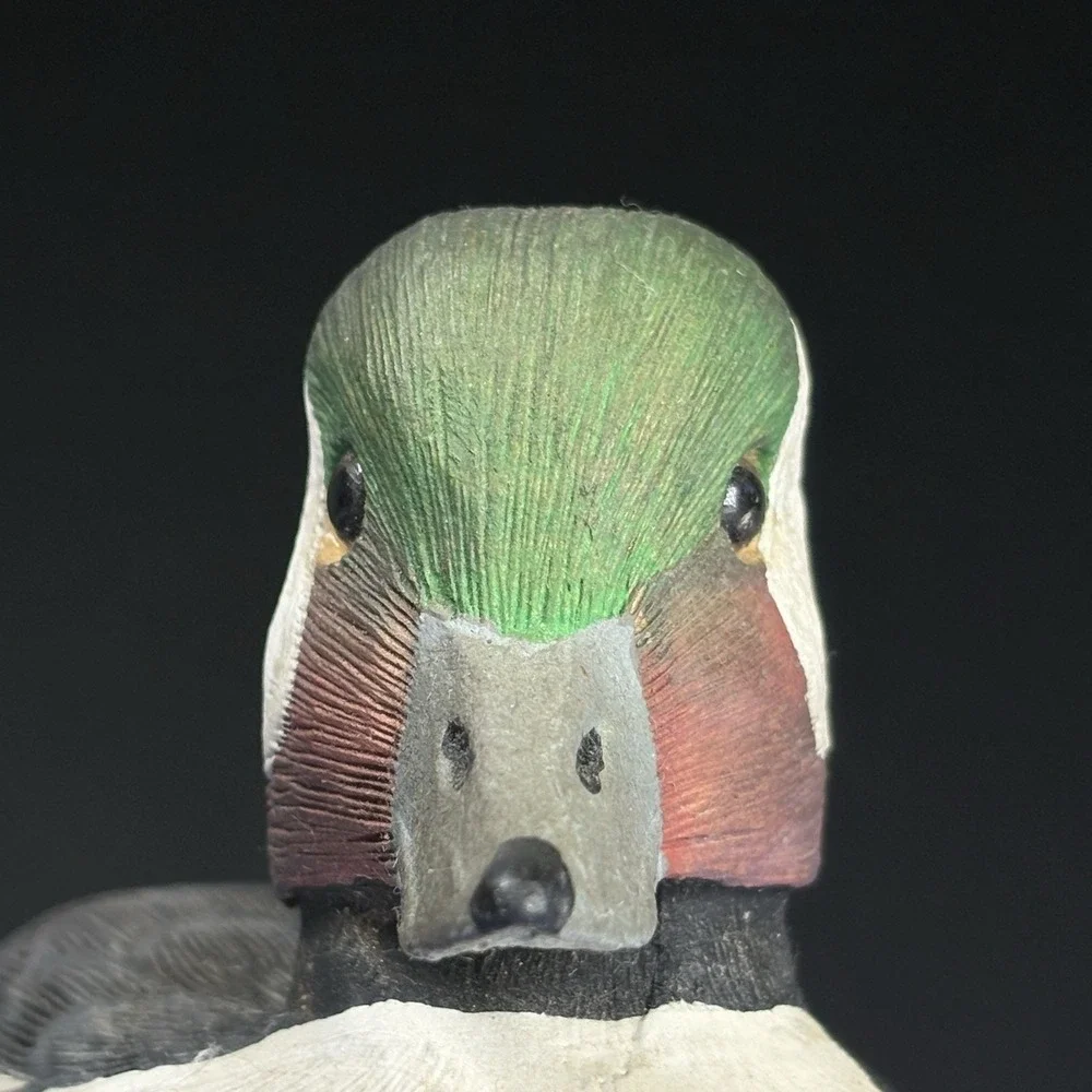 1988‎ Bufflehead Drake Hand Painted Duck Signed By G. Beasley